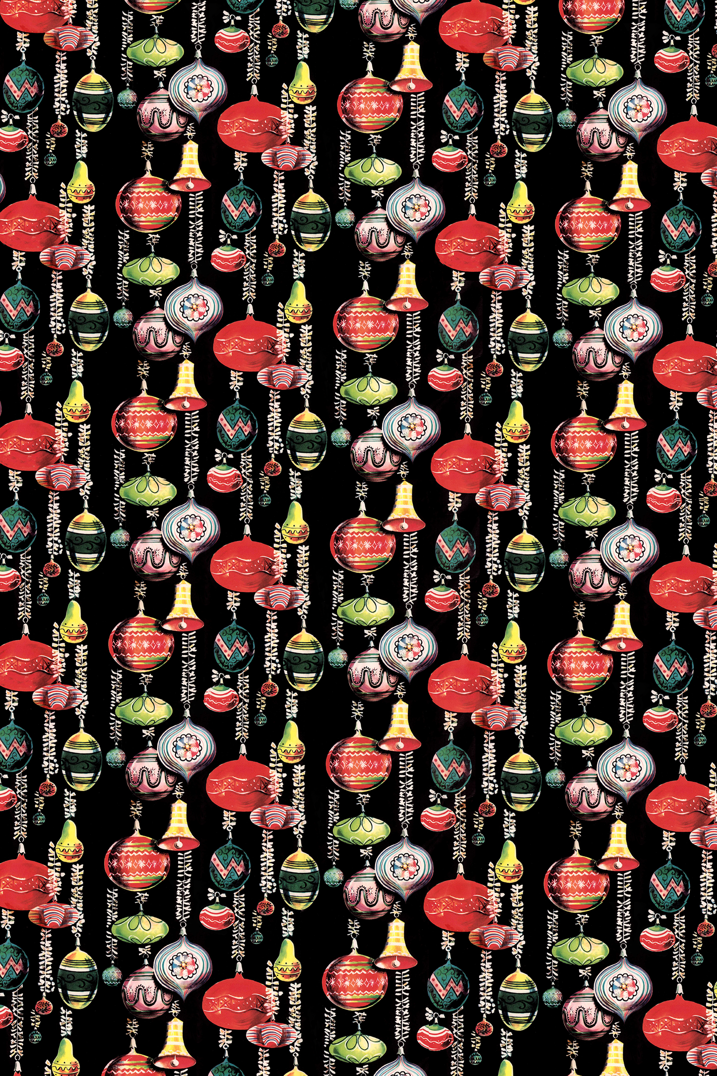 Beaded Curtain Black